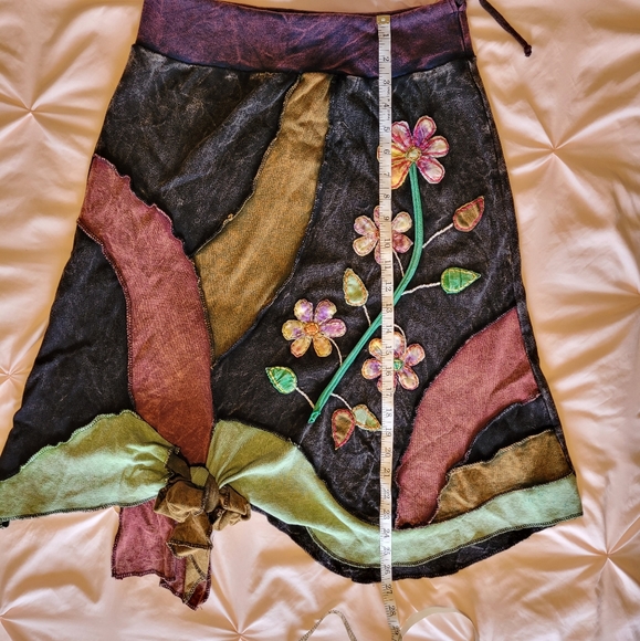 💐Rising Int'l Unique Bohemian Skirt from 🇳🇵 Nepal - Picture 3 of 11